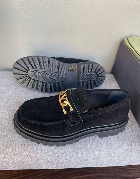 Valentino Garavani VLogo suede loafers