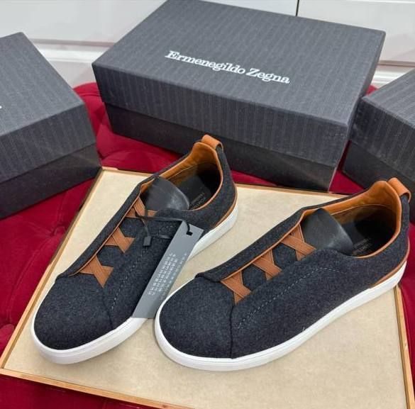 Zegna Triple Stitch Sneakers