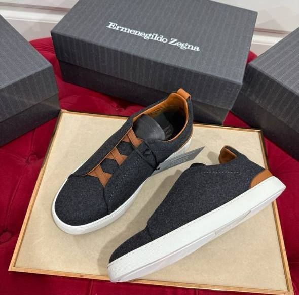 Zegna Triple Stitch Sneakers