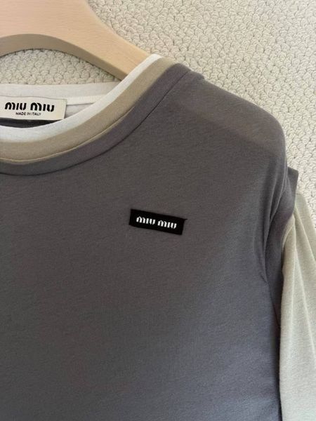 Miu Miu Set Of 3 Jersey T-shirts