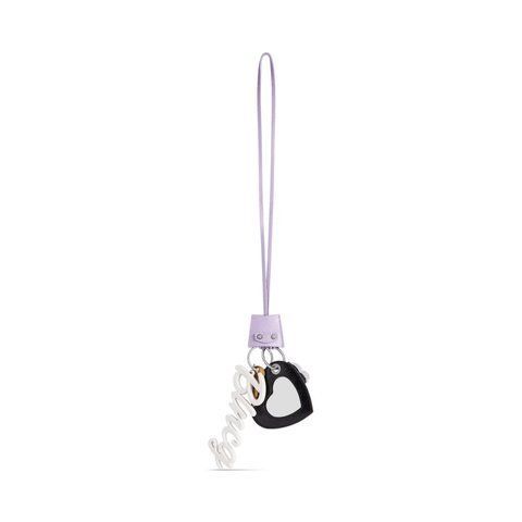Balenciaga Women's Le City Charm Heart in Lilac 1307 фото