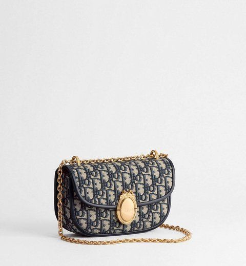 Dior M&eacute;daillon Chain Flap Bag Small