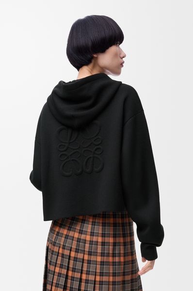 Loewe Anagram zip-up hoodie in wool