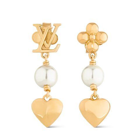 Louis Vuitton Blooming Pearls Earrings 4449 фото