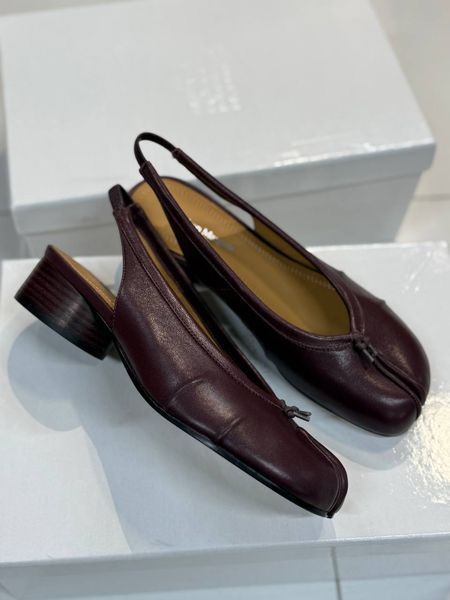 Maison Margiela Tabi ballerina slingbacks