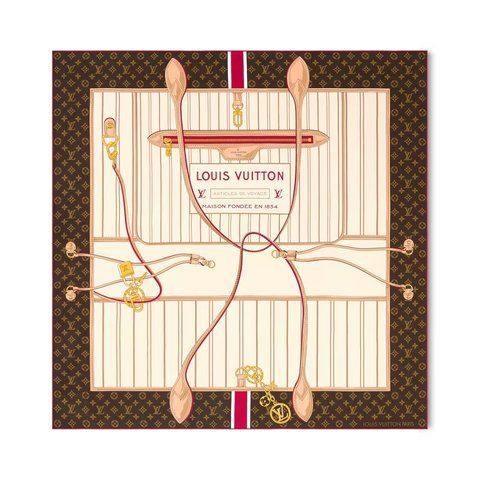Louis Vuitton My Neverfull Square 90 2300 фото