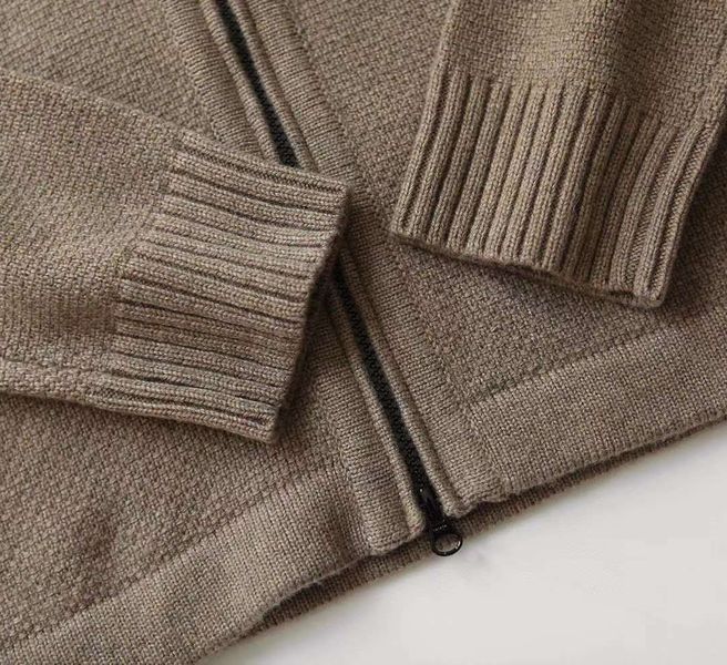 Fleece jacket with a zipper
