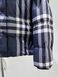 Картата куртка BURBERRY Herren Wattierte Jacke in Check in blau 538 фото 8