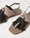Brunello Cucinelli Suede Precious Tassel Sandals 2508 фото 4