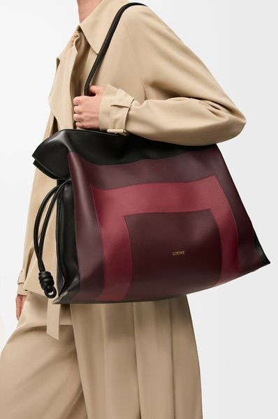 Loewe x Albers Flamenco Clutch XL Napa Calf
