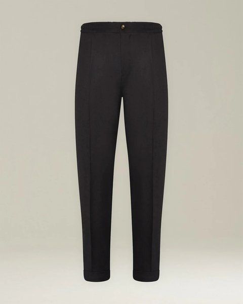 Kiton COTTON AND CASHMERE COMFORT TROUSERS 4006 фото