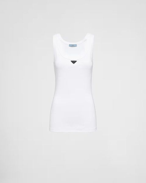 Prada Ribbed knit top