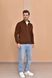 Cardigan with a zipper