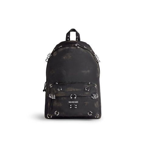 Balenciaga Men's Explorer Backpack in Black 1753 фото