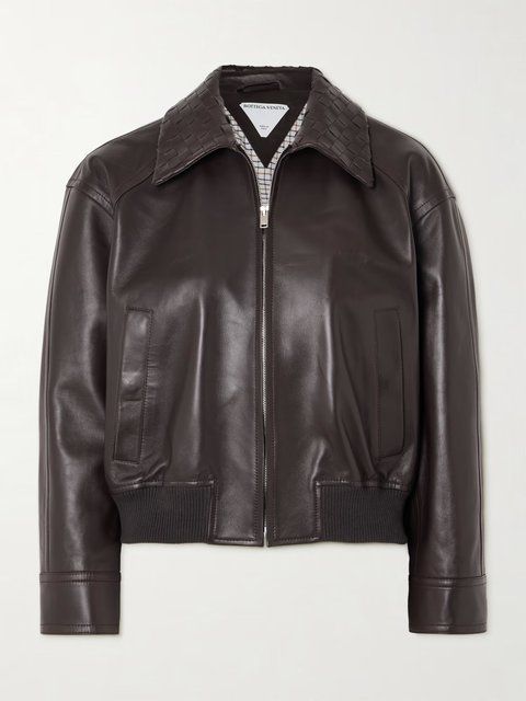 Bottega Veneta Leather Blouson