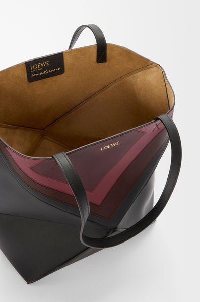 Loewe x Albers Puzzlefold Medium Tote in Napa Calfskin