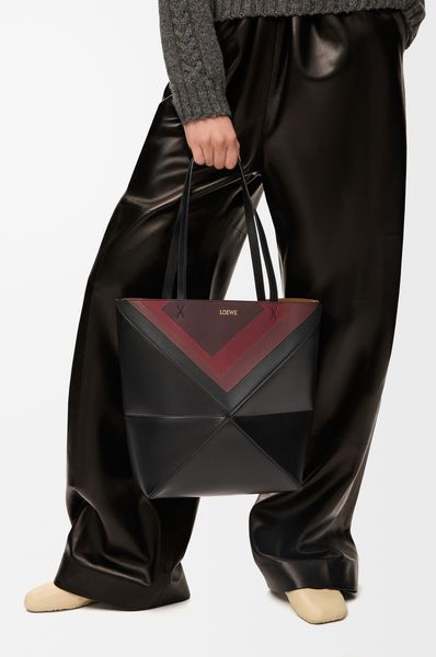 Loewe x Albers Puzzlefold Medium Tote in Napa Calfskin