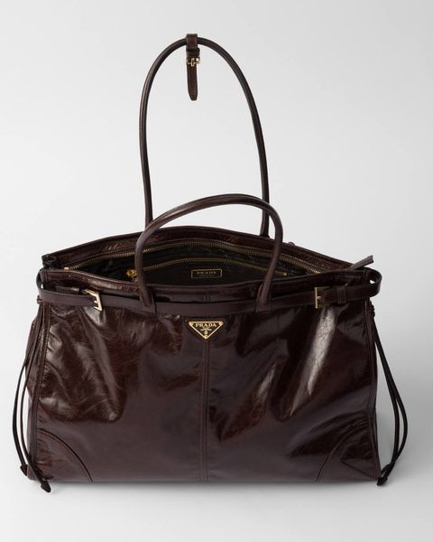 Prada Bonnie extra-large leather handbag 6212 фото
