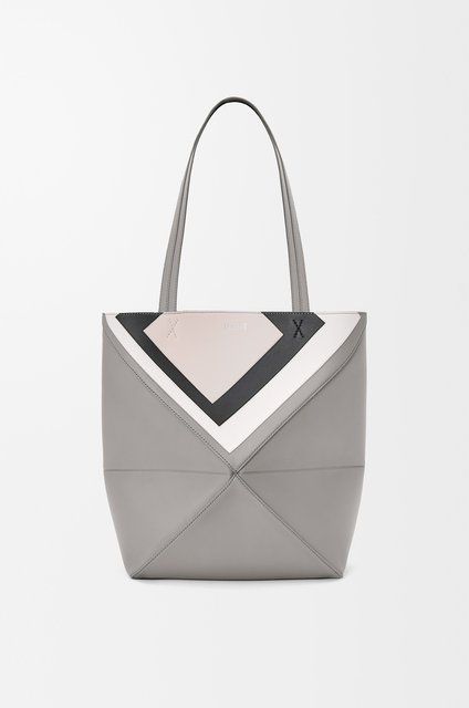 Loewe x Albers Puzzlefold Medium Tote in Napa Calfskin 4362 фото