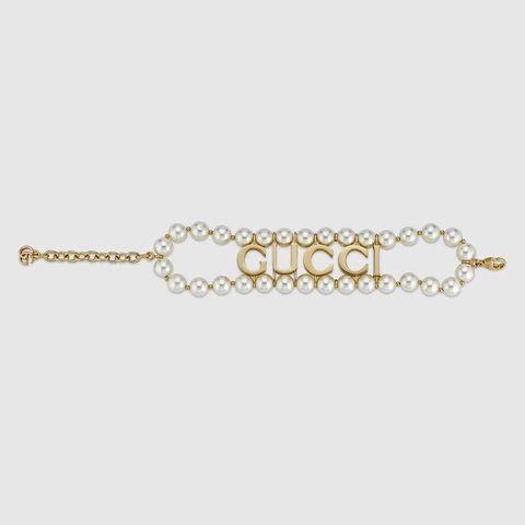 Gucci Pearl Bracelet 4458 фото