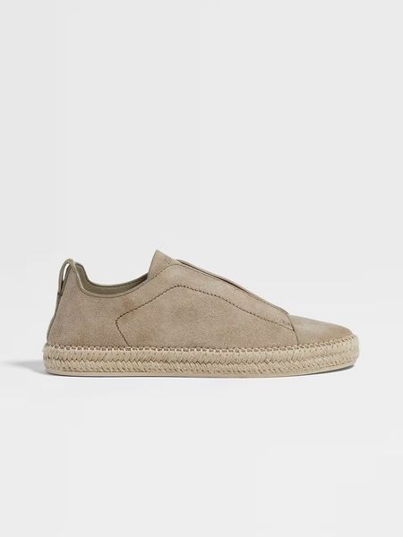 Zegna Suede Triple Stitch Espadrilles 2008 фото