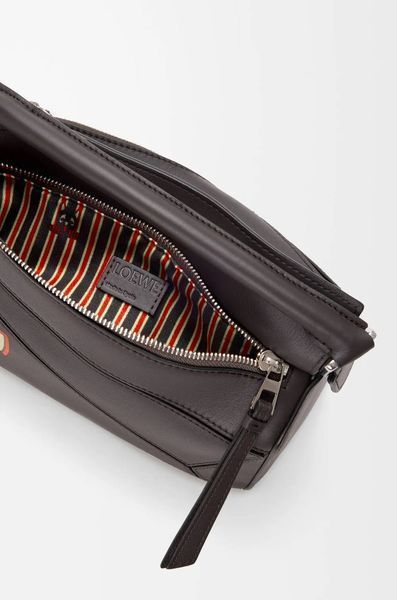 Loewe x Louis Wain Futurist Cat small Puzzle bag in classic calfskin