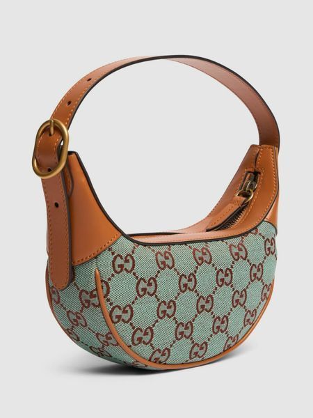 Gucci Mini Ophidia GG Baguette Bag