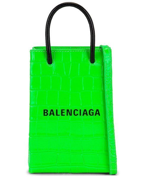 Balenciaga &lsquo;Shopping&rsquo; phone holder 4315 фото