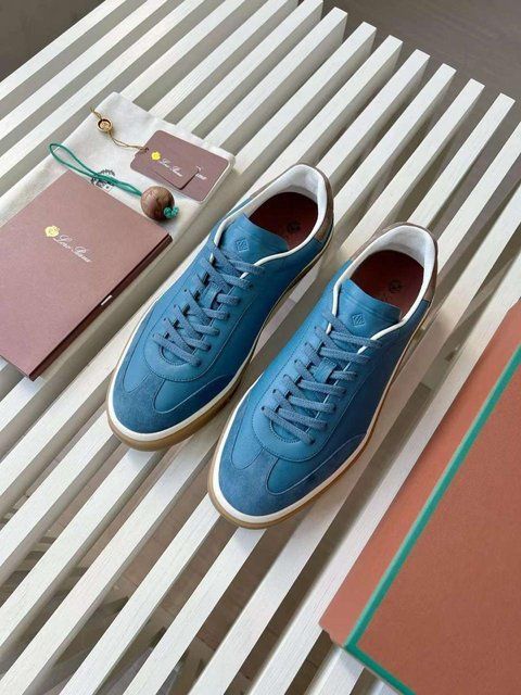 Loro Piana Tennis Walk Sneaker Calfskin