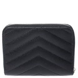 Saint Laurent Cassandre matelass&eacute; leather wallet 2917 фото