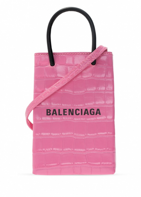 Balenciaga &lsquo;Shopping&rsquo; phone holder 4316 фото