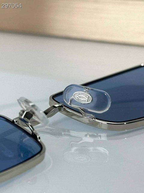 Окуляри Cartier в металевій квадратній оправі 947 фото