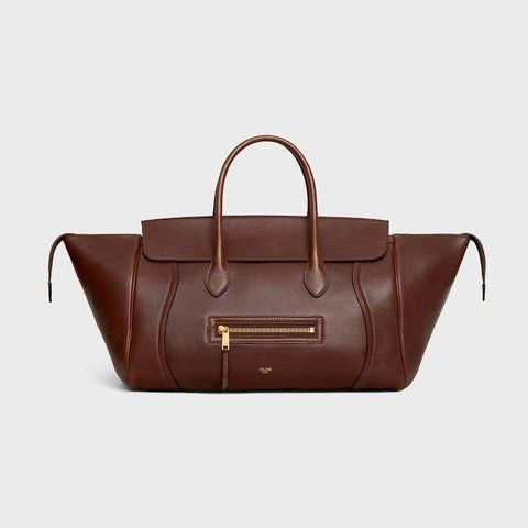 Celine Medium Luggage In Supple Shiny Lambskin 4866 фото
