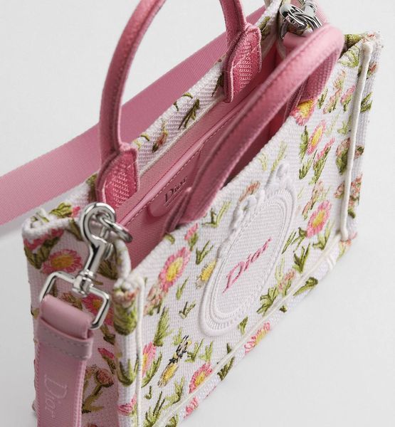 Mini Dior Book Tote with Strap