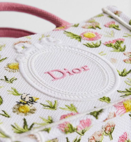 Mini Dior Book Tote with Strap