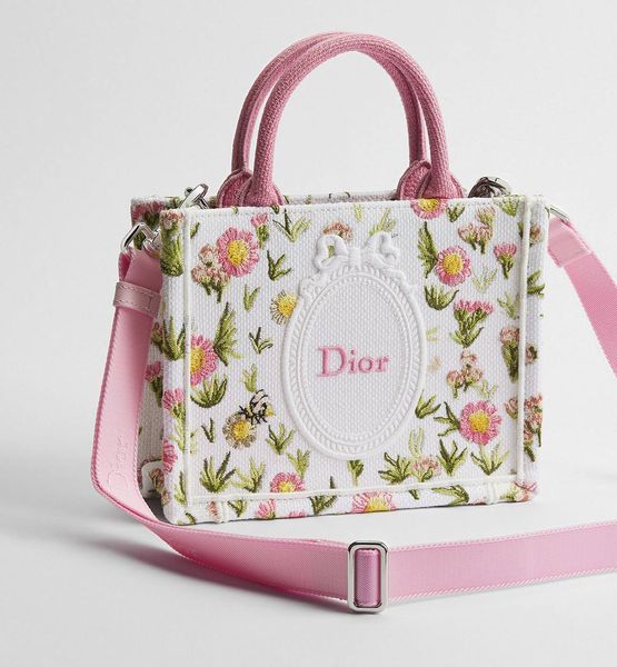 Mini Dior Book Tote with Strap