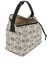 Loewe Medium Cubi Bag In Anagram Jacquard And Calfskin