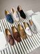 Лофери на коричневій підошві 186 фото 2