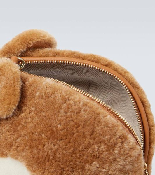 Loewe Hamster Bag in shearling