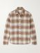 LORO PIANA Checked wool and cashmere-blend flannel shirt