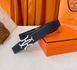 H Neo Lift belt buckle & Reversible leather strap