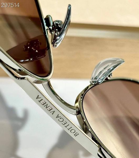 Bottega Veneta 1305S Silver tea 896 фото