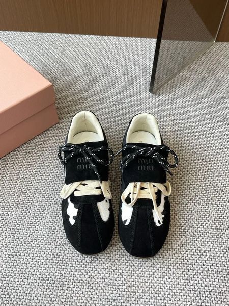 Miu Miu Suede Sneakers