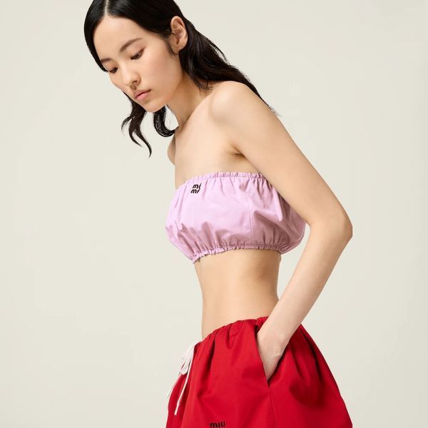 Miu Miu Poplin top 2120 фото