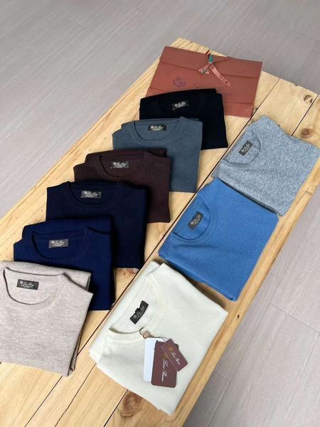 Loro Piana slim crew neck sweater