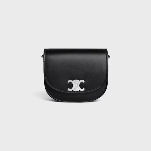 Celine Medium Besace Triomphe in Supple Natural Calfskin 2978 фото