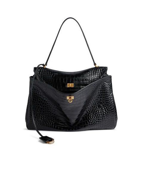 Balenciaga Rodeo Handbag Crocodile Embossed 1285 фото