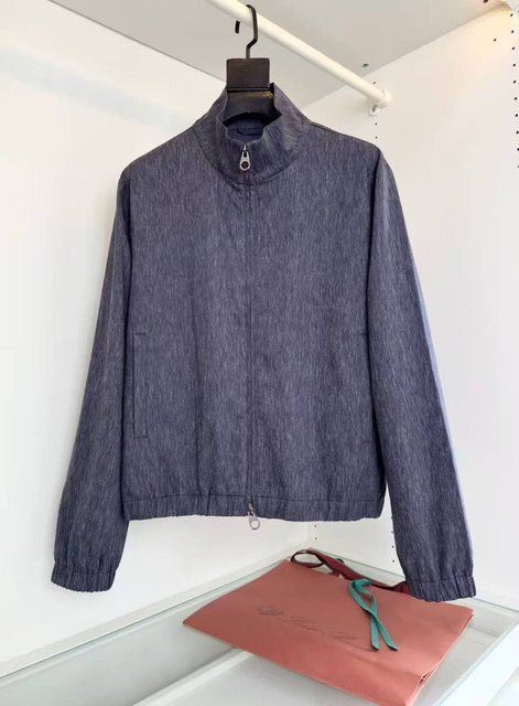 Loro Piana Bomber Linen