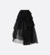 Dior Mid-Length Asymmetric Pleated Skirt 3728 фото 3