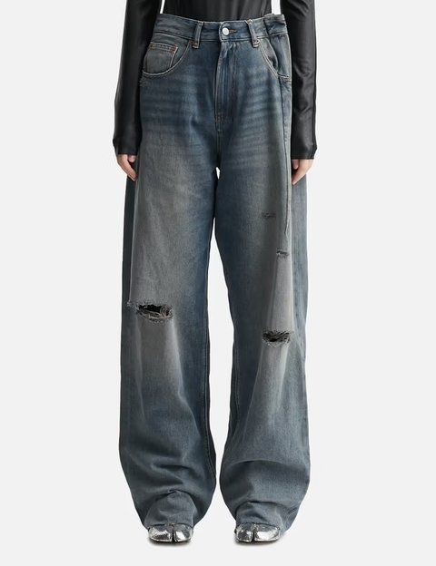MM6 Maison Margiela Aged Denim Jeans 2140 фото